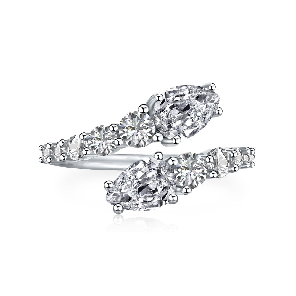 Open-end Zircon Ring