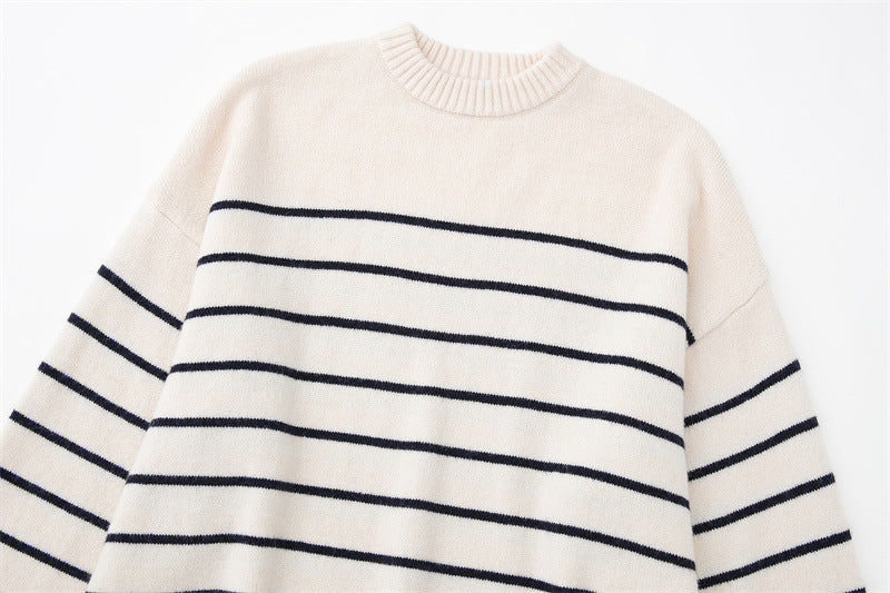 Striped Knit Sweater
