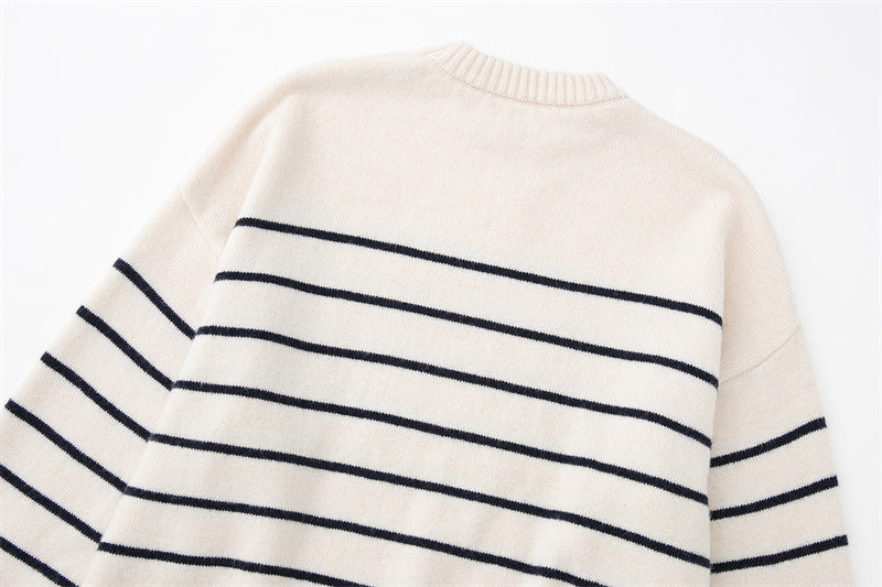 Striped Knit Sweater