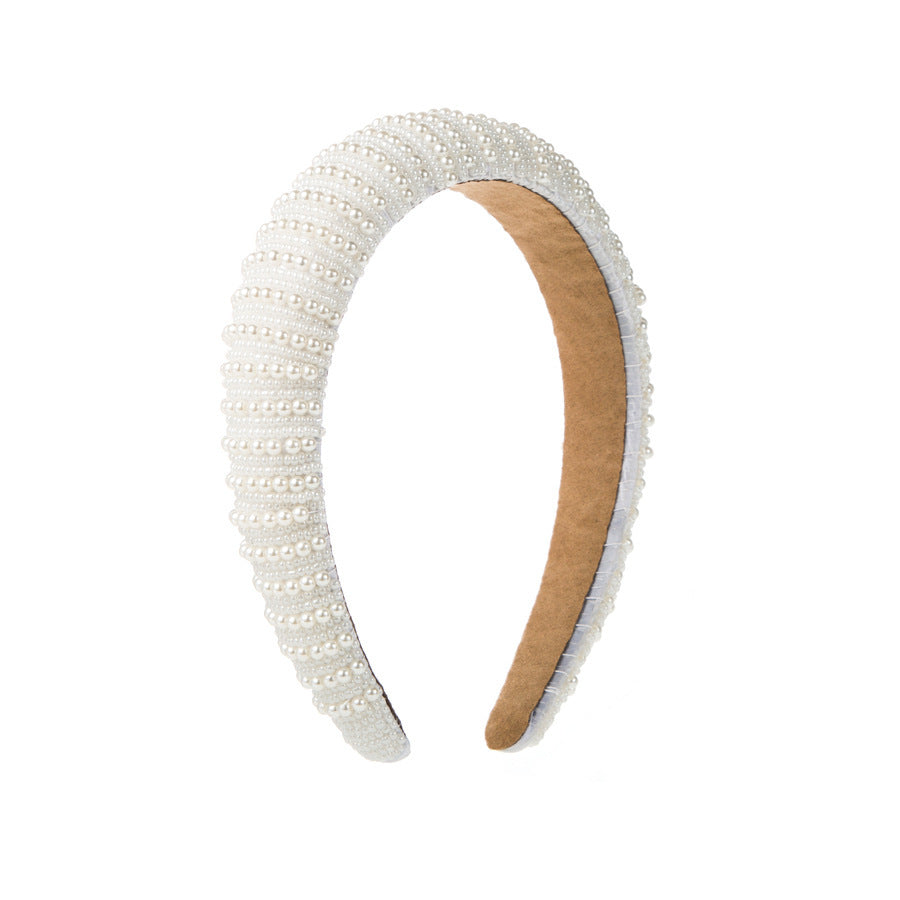 Fashion Vintage Pearl Headband