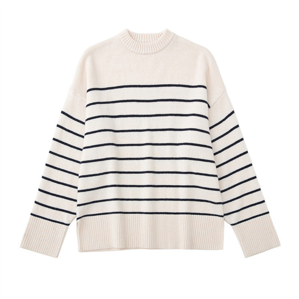Striped Knit Sweater