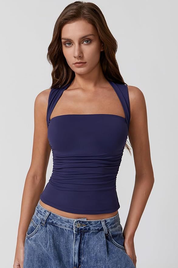Square Collar Top