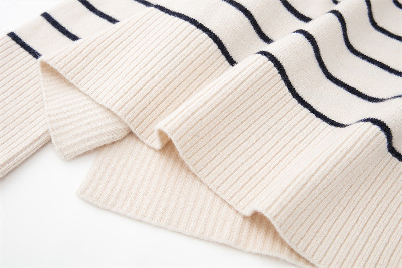 Striped Knit Sweater