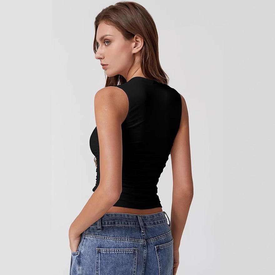 Square Collar Top