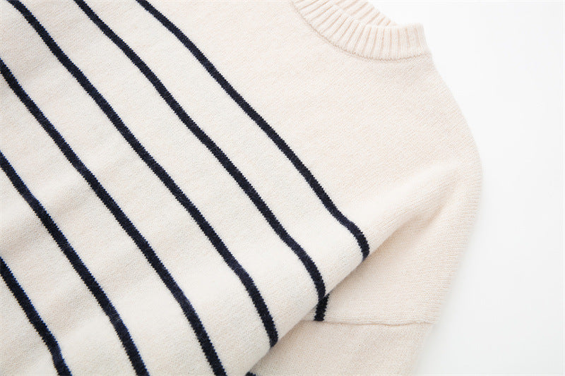 Striped Knit Sweater