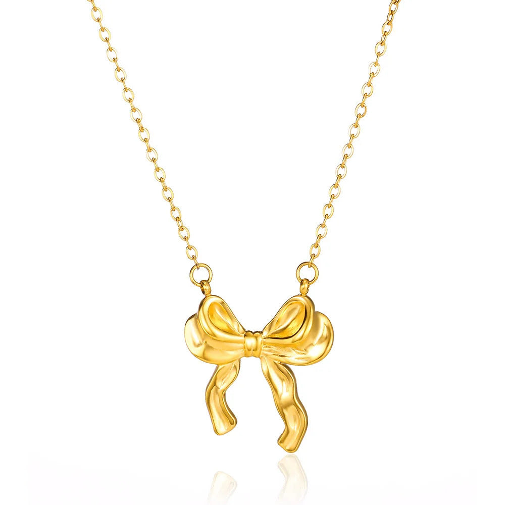 Bow Bracelet and Necklace