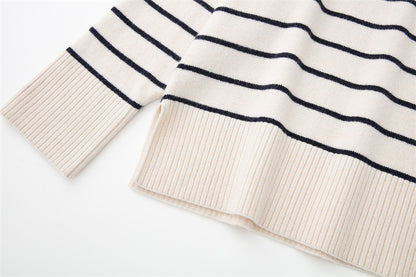 Striped Knit Sweater
