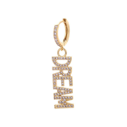 Word Earrings (Multi-Choice)