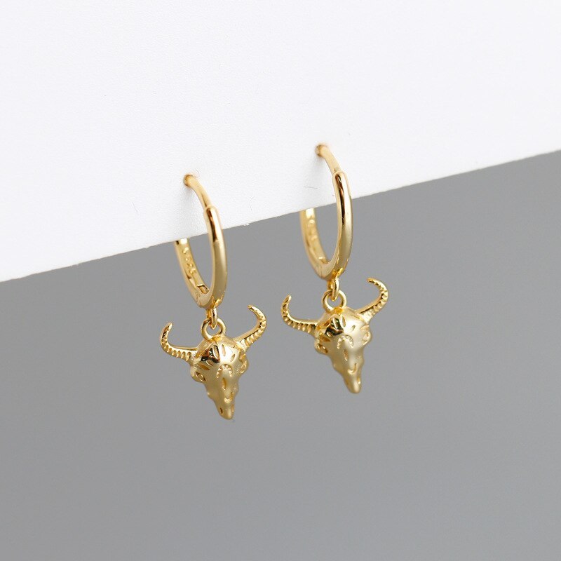 Ox Head Earring