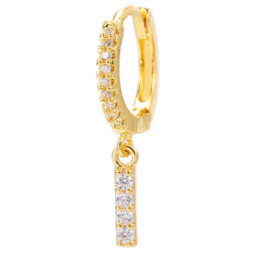 Letter Earrings