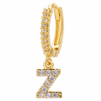 Letter Earrings