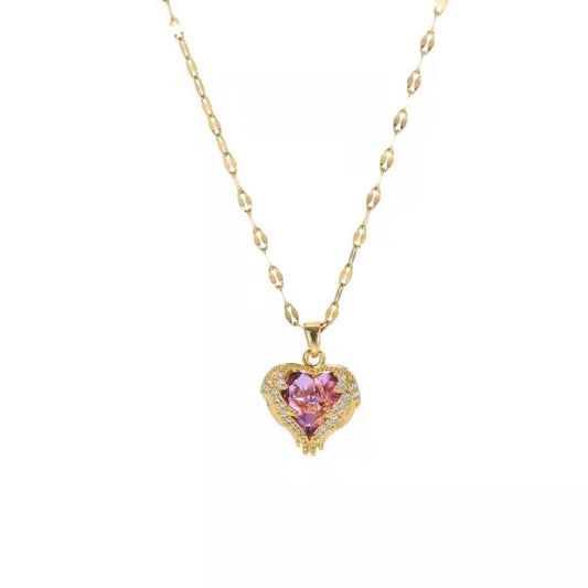 Ocean Heart Necklace