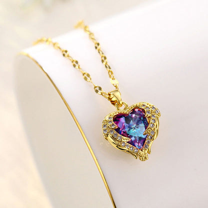 Ocean Heart Necklace
