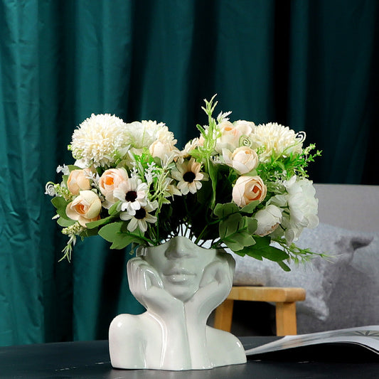 Woman Ceramic Vase