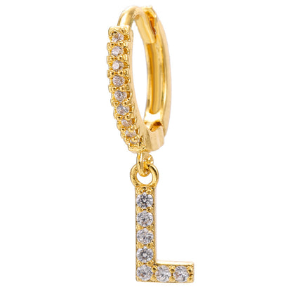 Letter Earrings