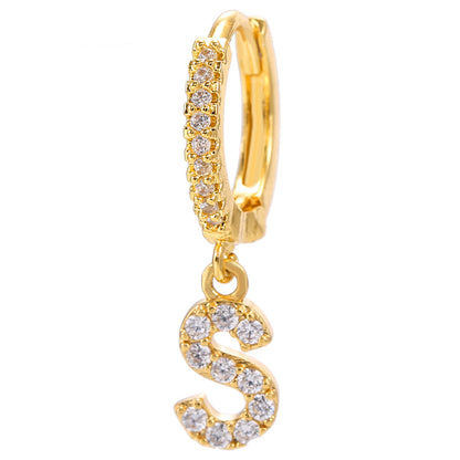 Letter Earrings