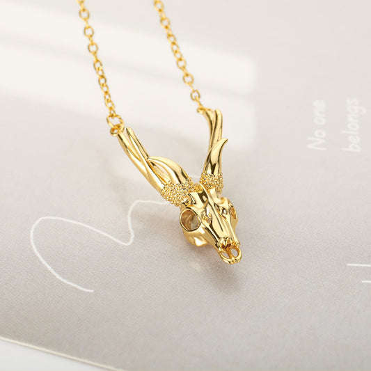 Skeleton Pendant Necklace