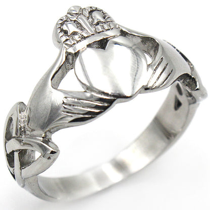 Holding Crown Heart Ring