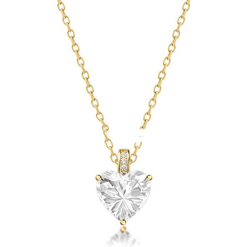 Birthstone Fashion Simple Necklace