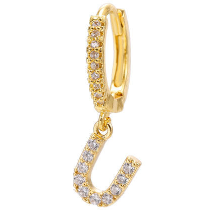 Letter Earrings