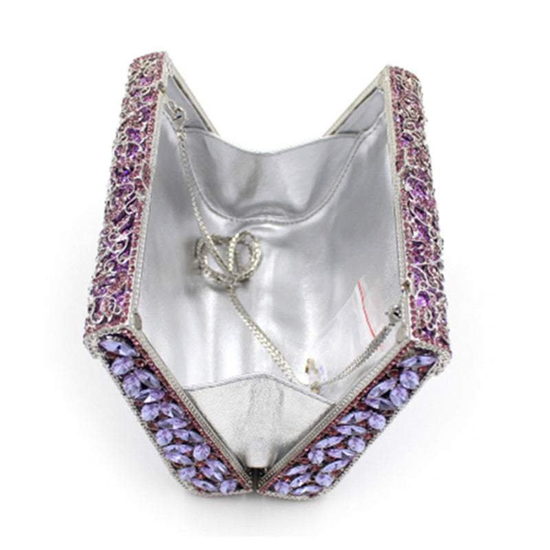 Hollow crystal bag