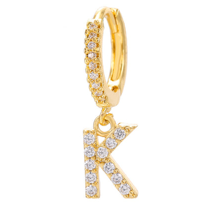Letter Earrings