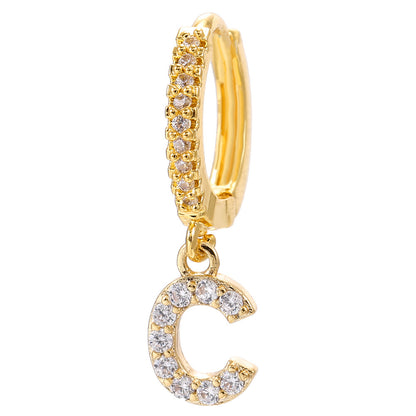 Letter Earrings