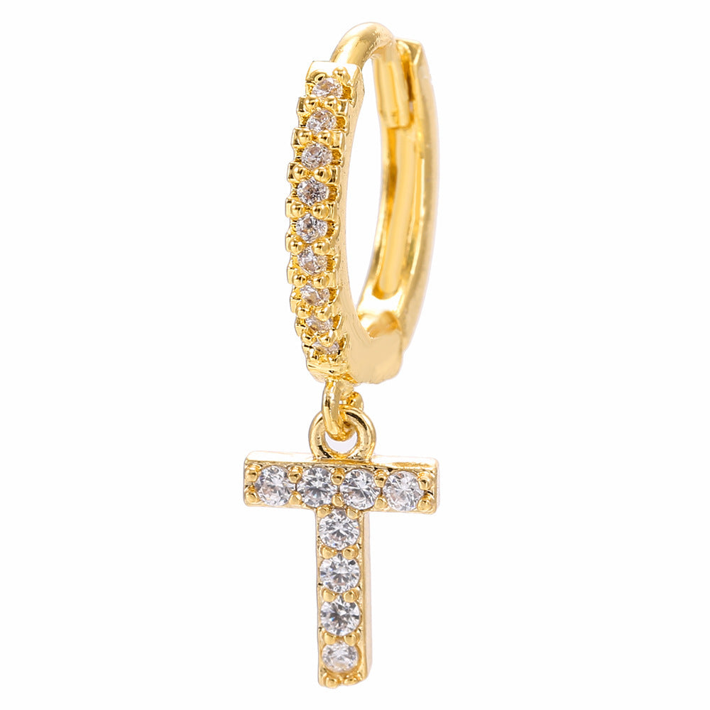 Letter Earrings