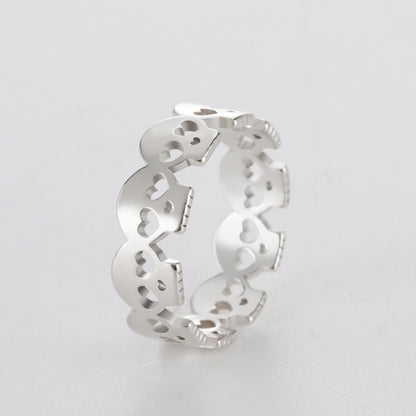Skull Head  Ring