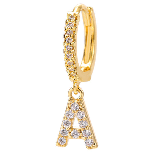 Letter Earrings