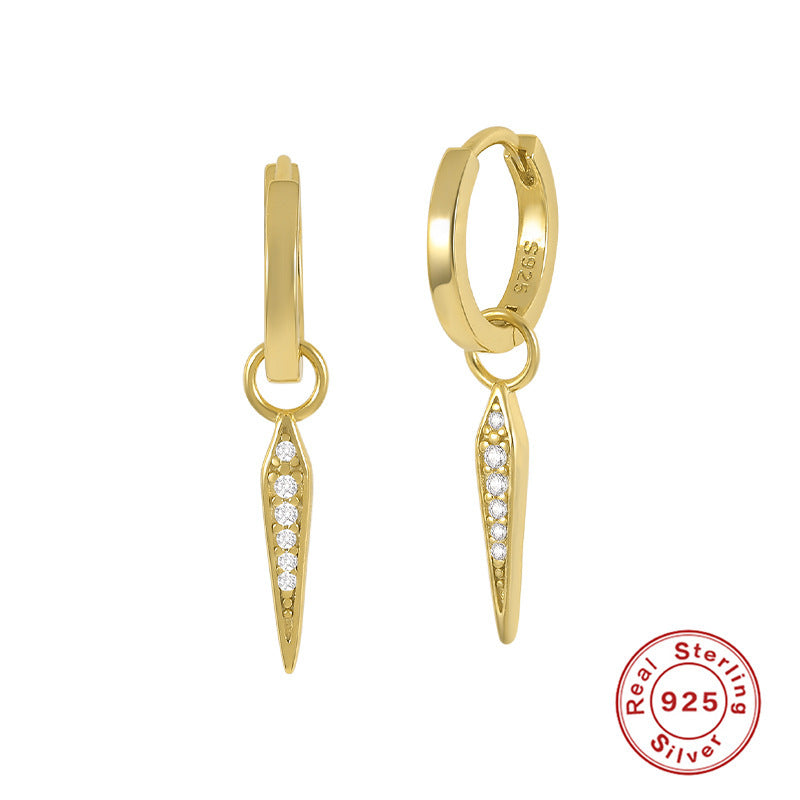 Diamond Spike Earrings