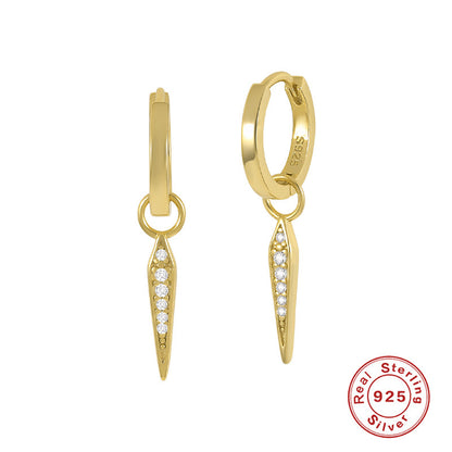 Diamond Spike Earrings