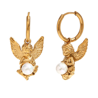 Angel Necklace & Earrings