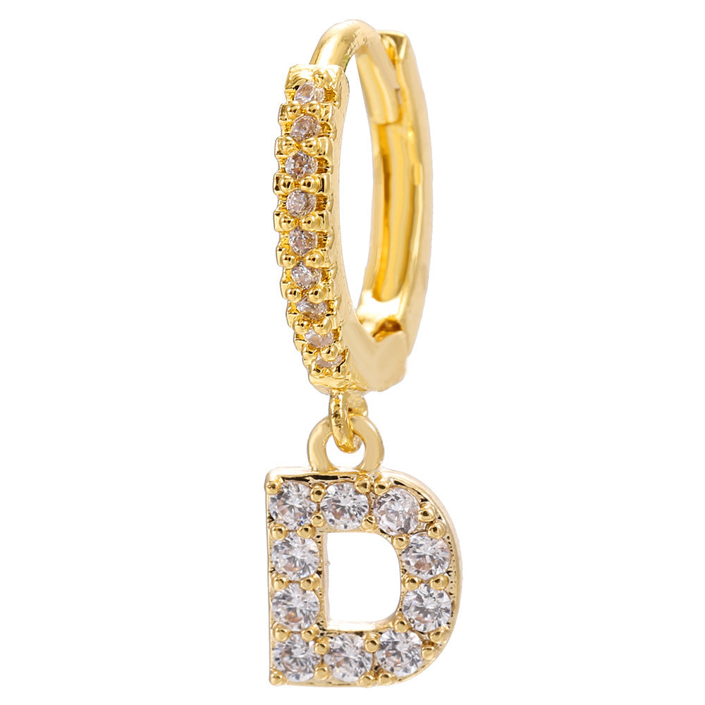 Letter Earrings