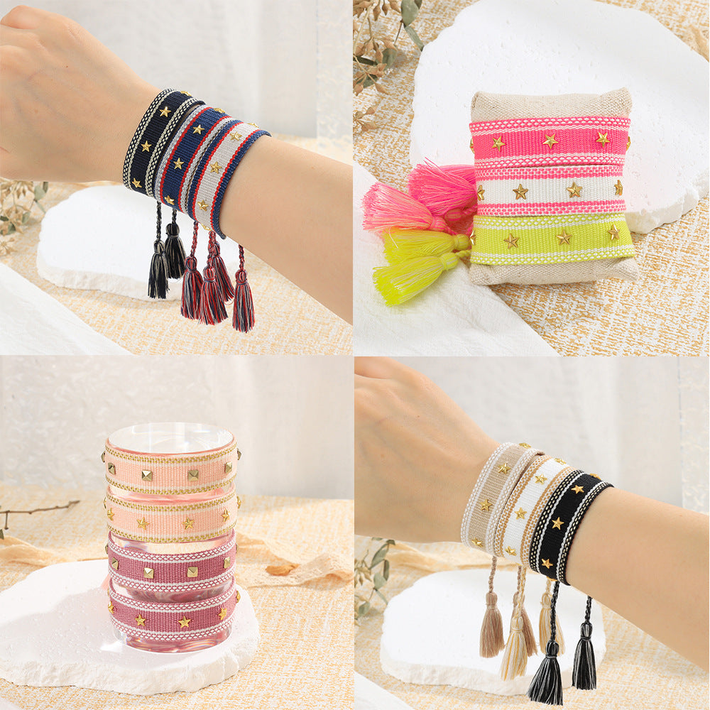 Spike & Star Bracelet
