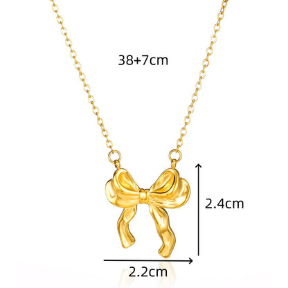 Bow Bracelet and Necklace