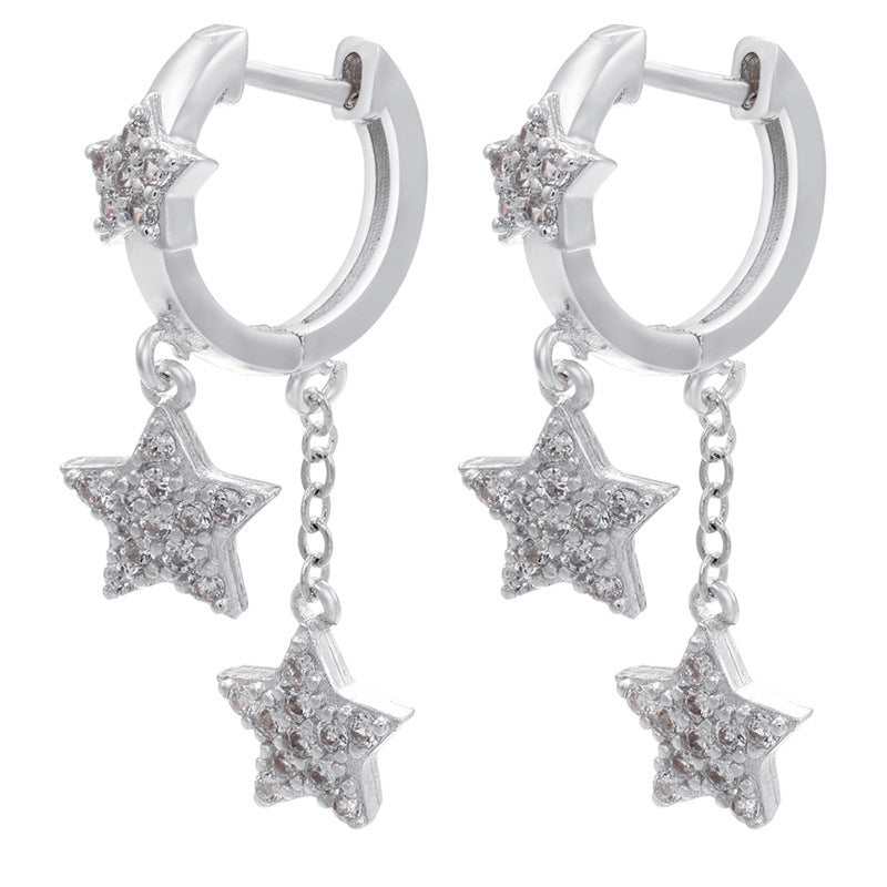 Set Star Earrings