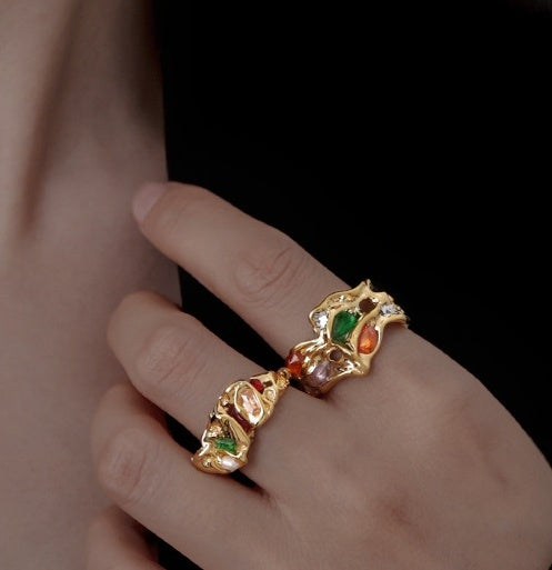 Colorful Stone Ring