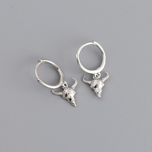 Ox Head Earring