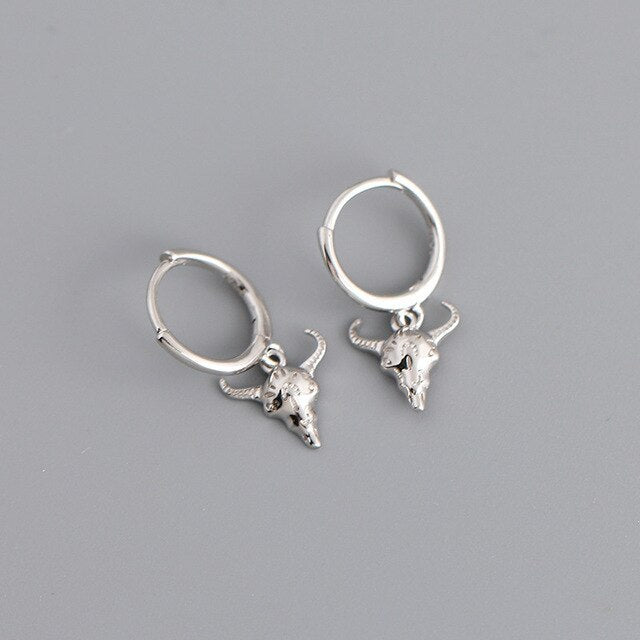 Ox Head Earring