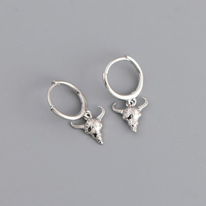 Ox Head Earring