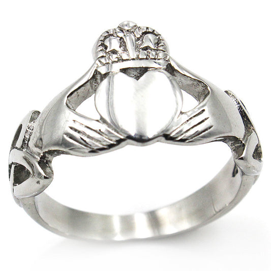 Holding Crown Heart Ring