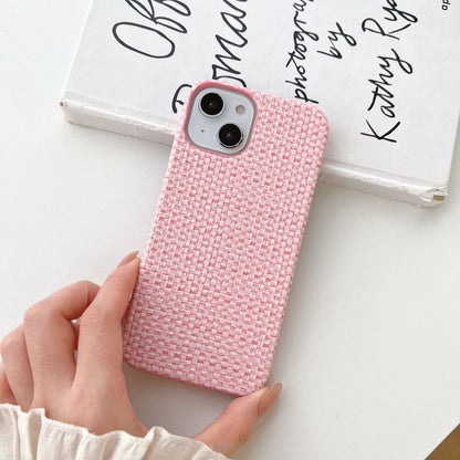Woven Plaid Mobile Case