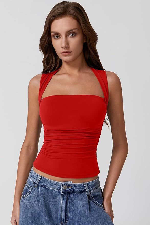Square Collar Top