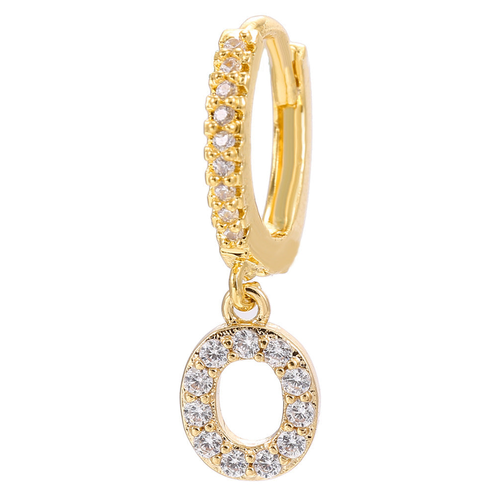 Letter Earrings