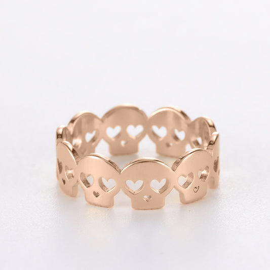 Skull Head  Ring
