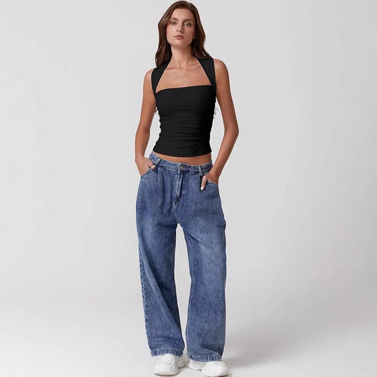 Square Collar Top