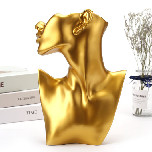 Portrait neck display stand