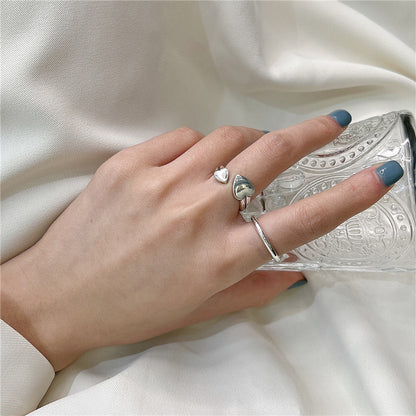 Double Heart Vintage Ring