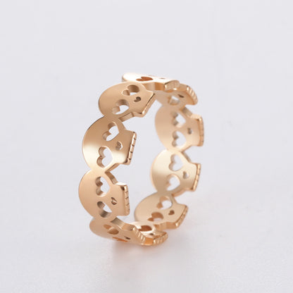 Skull Head  Ring